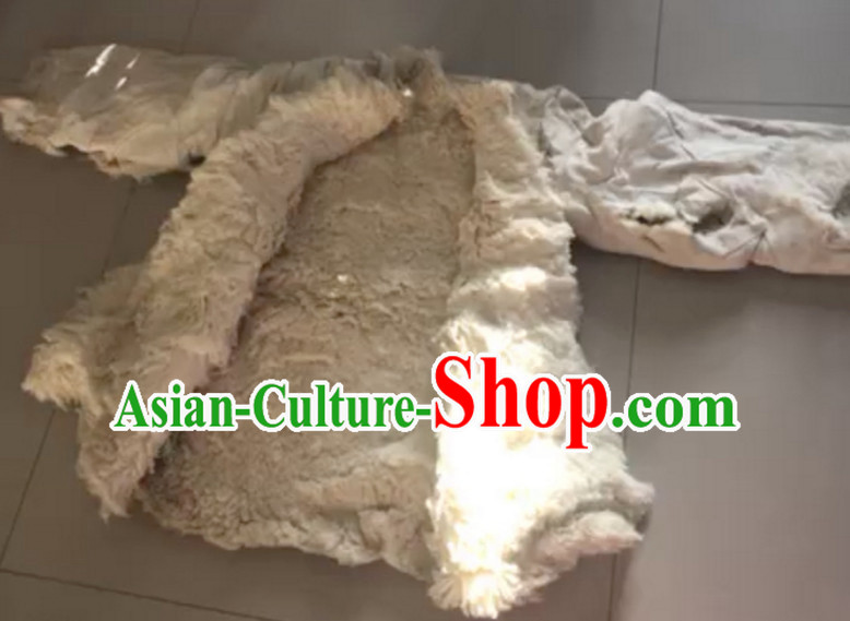 Handmade Old Style Dongbei Province Shanxi Province Farmer Sheep Wool Jacket