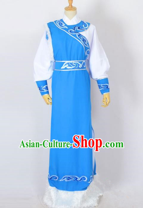 Traditional Chinese Professional Peking Opera Young Men Costume, China Beijing Opera Niche Prince Long Robe Clothing