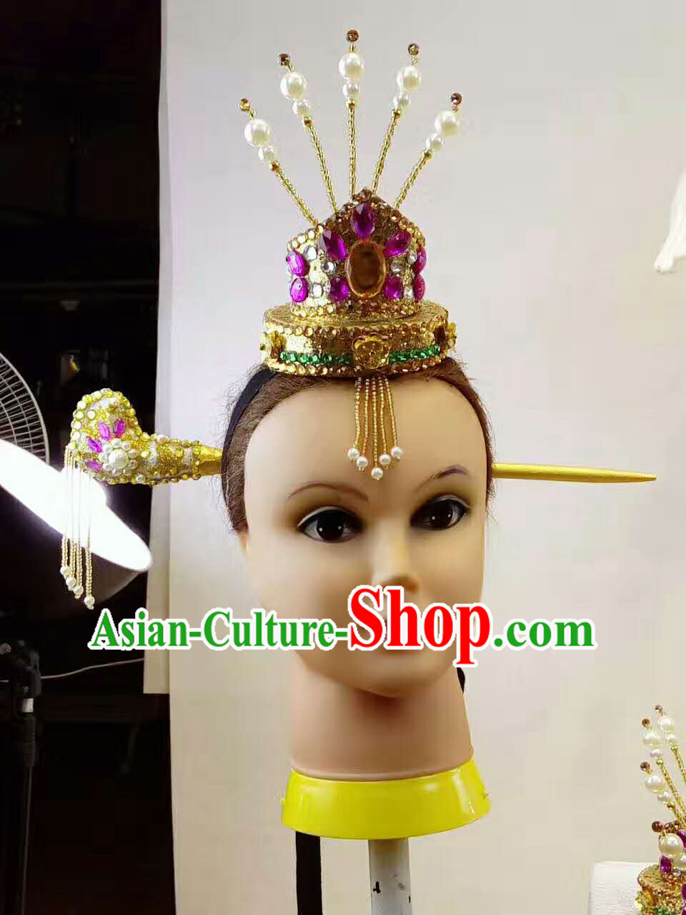 Professional Stage Performance Korean Hat Made to Order Custom Tailored Head Wear Classical Headpieces Hair Accessories