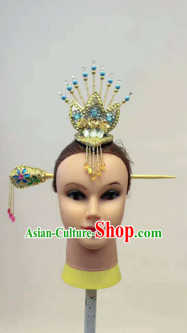 Professional Stage Performance Korean Hat Made to Order Custom Tailored Head Wear Classical Headpieces Hair Accessories