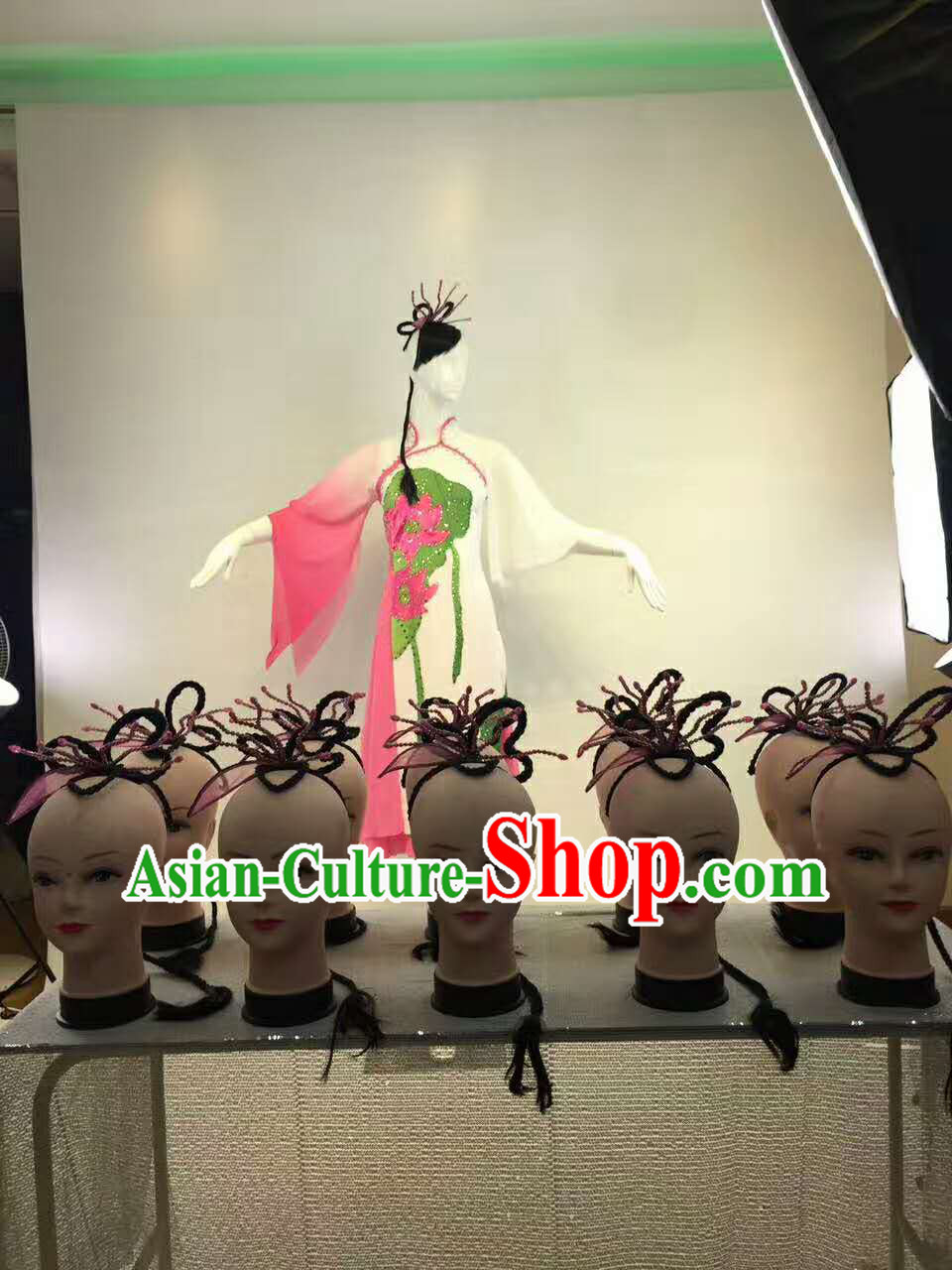 Professional Stage Performance Korean Hat Made to Order Custom Tailored Head Wear Classical Headpieces Hair Accessories