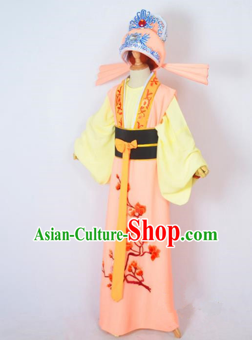 Traditional Chinese Professional Peking Opera Nobility Childe Costume and Complete Set, China Beijing Opera Shaoxing Opera Embroidery Prince Robe Clothing