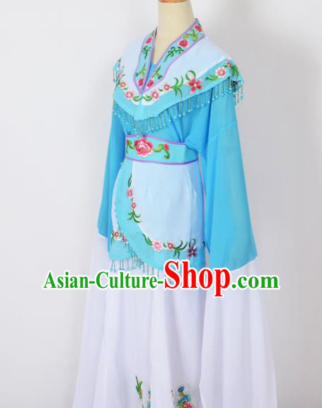 Traditional Beijing Opera Costume Ancient Chinese Young Women Dress Clothing