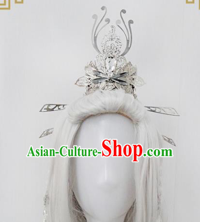 Traditional Handmade Chinese Ancient Classical Hair Accessories Swordsman Tuinga, Hair Jewellery Hair Fascinators for Men