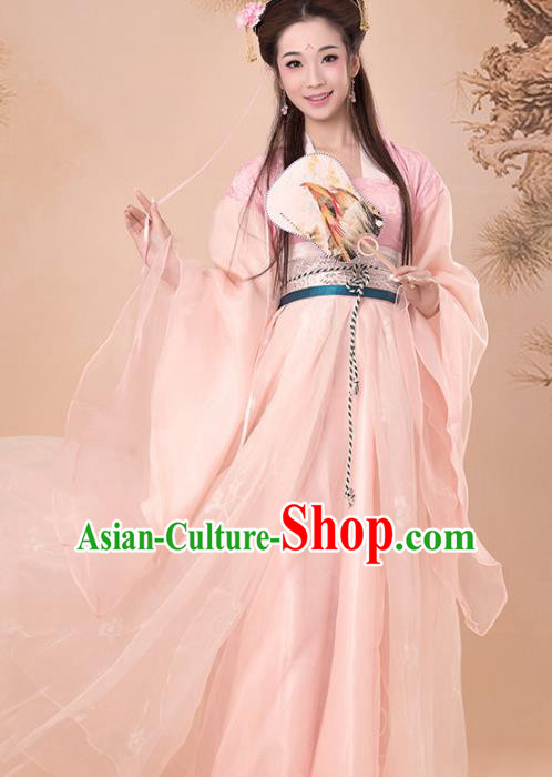 Traditional Chinese Han Dynasty Princess Costume Fairy Elegant Hanfu, Clothing Chinese Ancient Palace Lady Dress Clothing