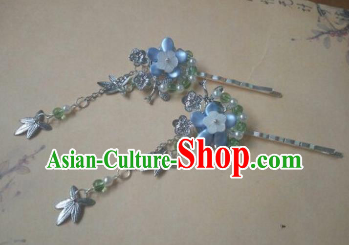 Traditional Handmade Chinese Ancient Classical Palace Lady Hair Accessories Hairpins for Women