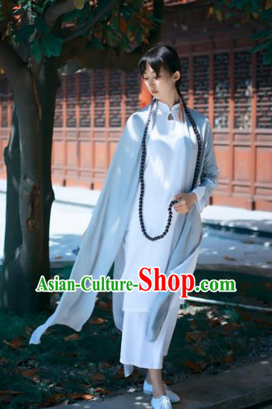 Traditional Ancient Chinese National Costume Cheongsam, Elegant Hanfu Clothing Chinese Embroidered Qipao Clothing for Women