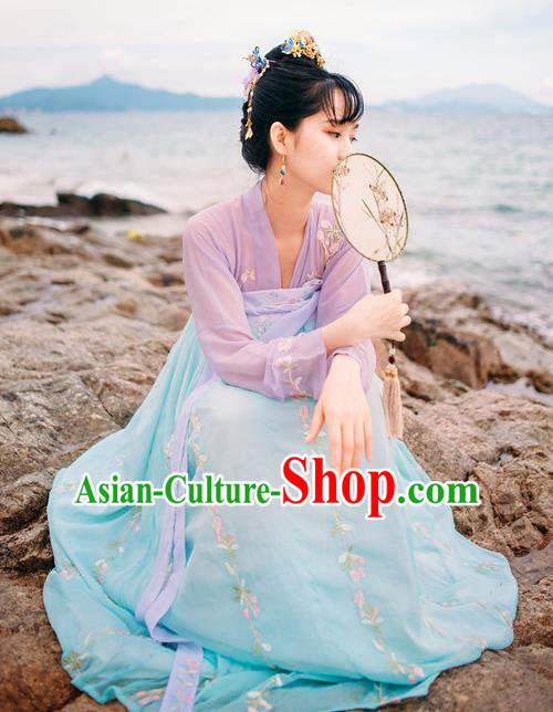 Ancient Chinese Costume hanfu Chinese Style Wedding Dress Tang Dynasty princess Clothing