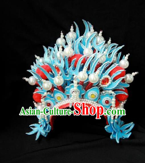 Traditional Handmade Chinese Wedding Hair Accessories Headwear, Ancient Chinese Bride Phoenix Coronet Headpiece