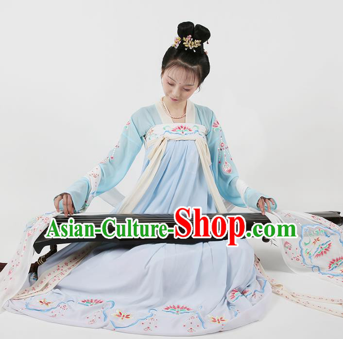 Ancient Chinese Costume hanfu Chinese Wedding Dress Tang Dynasty princess Clothing