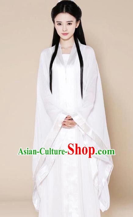 Traditional Ancient Chinese Tang Dynasty Swordswoman Costume, Elegant Hanfu Clothing Chinese Palace Lady Fairy Dress Little Dragon Maiden Clothing