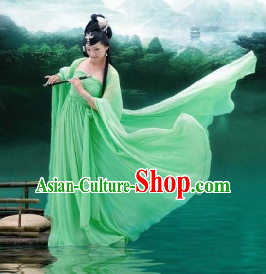 Traditional Ancient Chinese Imperial Consort Hanfu Fairy Embroidery Costume, Chinese Tang Dynasty Palace Lady Elegant Dress Clothing