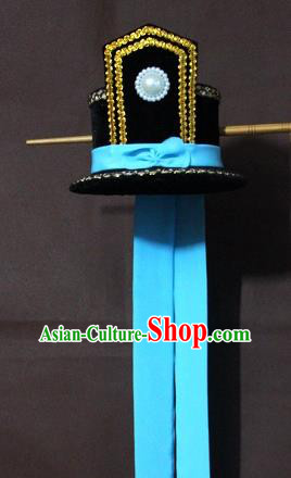 Traditional Chinese Handmade Hair Accessories Beijing Opera Niche Hairdo Crown Headwear for Men