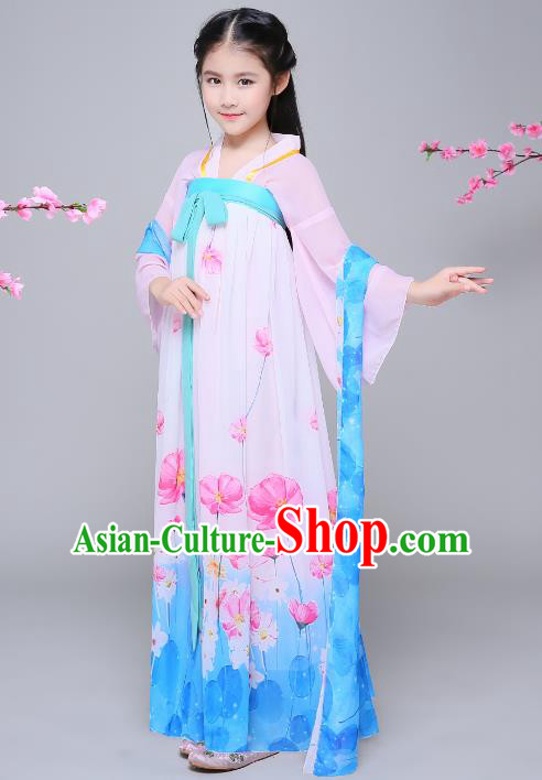 Traditional Ancient Chinese Costume Chinese Style Wedding Dress Ancient Tang Dynasty hanfu princess Clothing