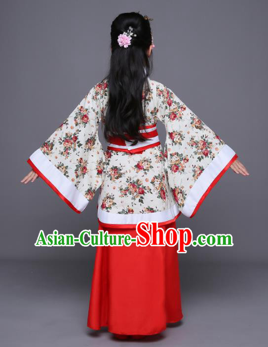 Traditional Ancient Chinese Costume Chinese Style Wedding Dress Ancient Tang Dynasty hanfu princess Clothing