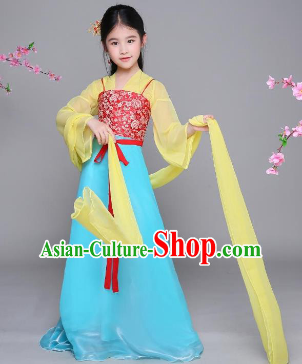 Traditional Ancient Chinese Costume Chinese Style Wedding Dress Ancient Tang Dynasty hanfu princess Clothing