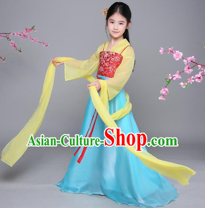 Traditional Ancient Chinese Costume Chinese Style Wedding Dress Ancient Tang Dynasty hanfu princess Clothing