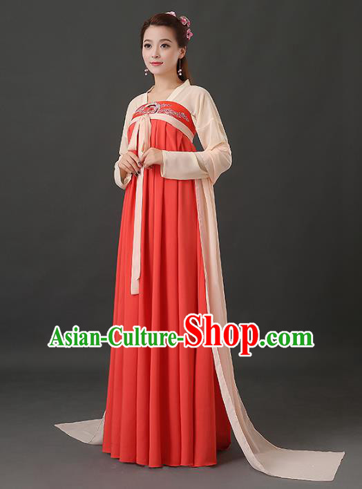 Traditional Ancient Chinese Costume Chinese Style Wedding Dress Ancient Tang Dynasty hanfu princess Clothing