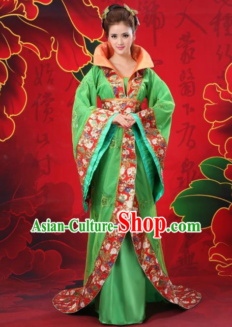 Traditional Ancient Chinese Costume Chinese Style Wedding Dress Ancient Tang Dynasty hanfu princess Clothing