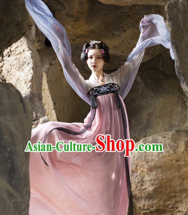 Traditional Ancient Chinese Costume Chinese Style Wedding Dress Ancient Tang Dynasty hanfu princess Clothing