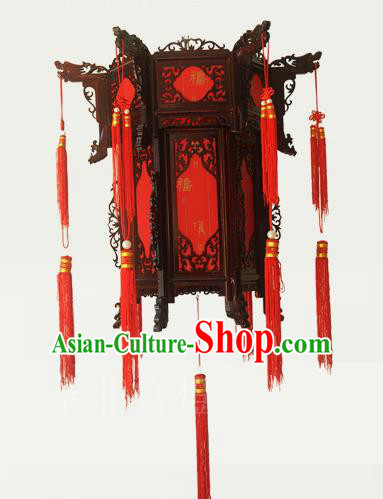 Traditional Chinese Handmade Sheepskin Lantern Classical Palace Lantern China Wood Carving Ceiling Palace Lamp