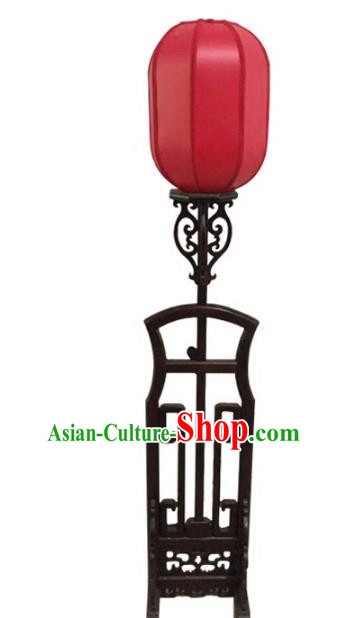 Traditional Chinese Handmade Red Sheepskin Lantern Classical Palace Lantern China Floor Palace Lamp