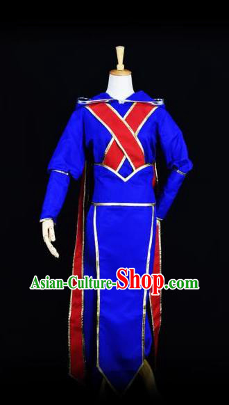 Traditional Chinese Cosplay Ancient Swordsman Kawaler Costume for Men