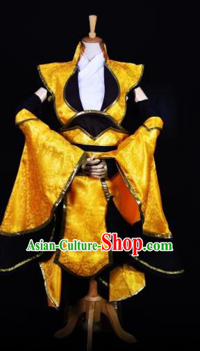 Traditional Chinese Ancient Swordswoman Cosplay Kawaler Costume for Women