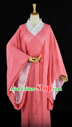 Traditional Chinese Ancient Palace Lady Costume, China Tang Dynasty Princess Dress Clothing for Women