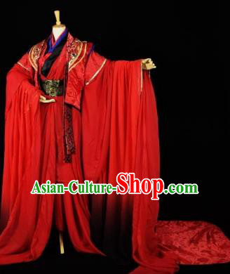 Ancient Chinese Costume hanfu Chinese Wedding Dress traditional china Cosplay princess Clothing
