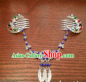 Traditional Handmade Chinese Ancient Classical Frontlet Hair Accessories Hairpins for Women