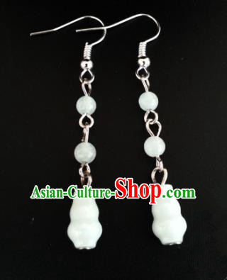 Asian Chinese Traditional Handmade Jewelry Accessories Eardrop Hanfu Classical Earrings for Women