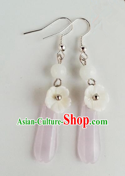Asian Chinese Traditional Handmade Jewelry Accessories Eardrop Hanfu Classical Earrings for Women