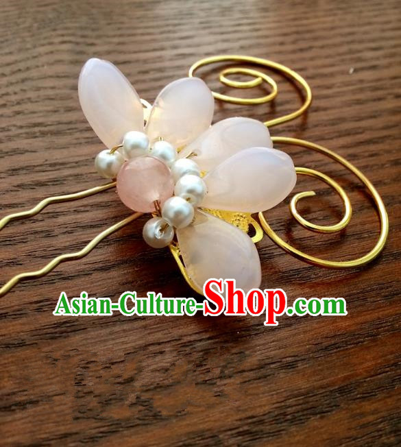 Traditional Handmade Chinese Classical Hair Accessories Hair Claw Ancient Princess Hairpins for Women