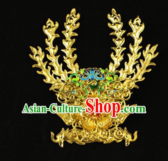 Asian Chinese Handmade Classical Hair Accessories Princess Hairpins Phoenix Coronet for Women