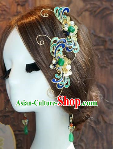 Chinese Handmade Classical Luxurious Hairpins Hair Accessories Ancient Hair Combs for Women