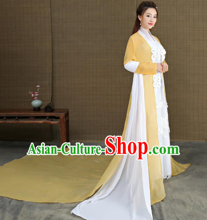 Ancient Chinese Costume Chinese Style Wedding Dress Tang Dynasty hanfu princess Clothing