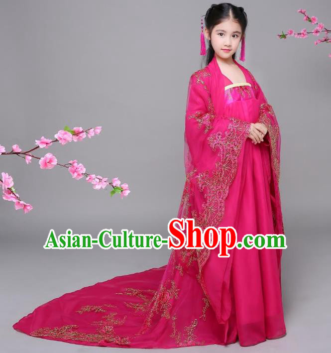 Traditional Ancient Chinese Costume Chinese Style Wedding Dress Ancient Tang Dynasty hanfu princess Clothing