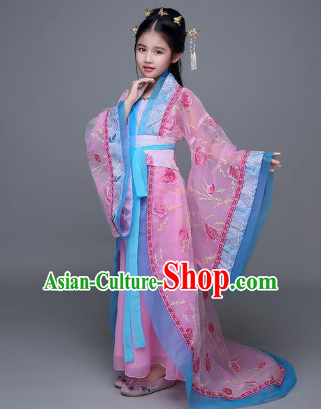 Traditional Ancient Chinese Costume Chinese Style Wedding Dress Ancient Tang Dynasty hanfu princess Clothing