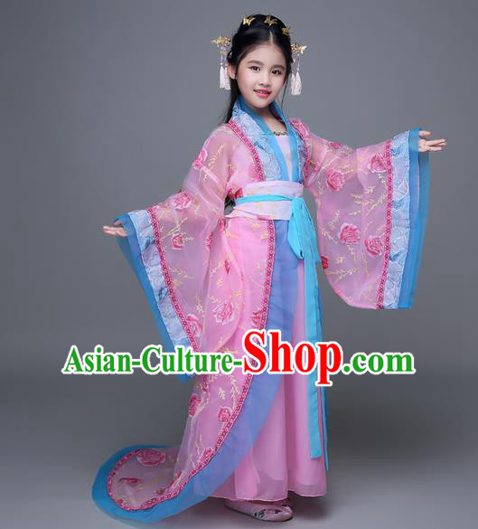 Traditional Ancient Chinese Costume Chinese Style Wedding Dress Ancient Tang Dynasty hanfu princess Clothing