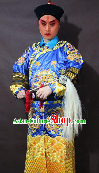 Traditional China Beijing Opera Court Eunuch Costume, Chinese Peking Opera Qing Dynasty Eunuch Clothing