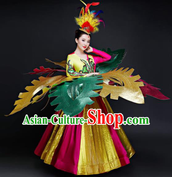 Professional Opening Dance Costume Modern Dance Stage Performance Dancers Dress for Women