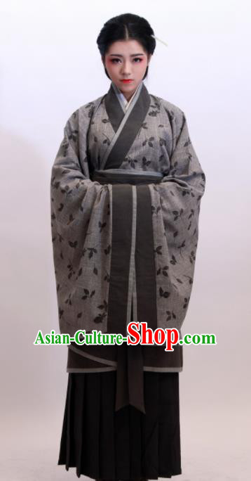 Chinese Traditional Ancient Costumes Han Dynasty Nobility Lady Hanfu Dress for Women
