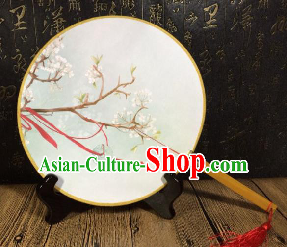 Chinese Ancient Palace Fans Handmade Round Fans for Women