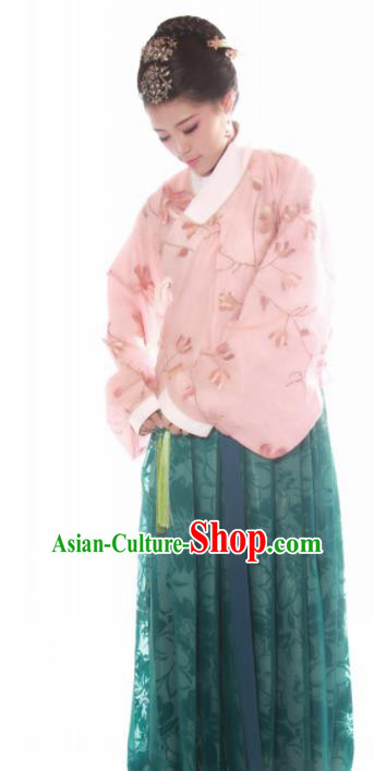 Chinese Traditional Ancient Costumes Ming Dynasty Nobility Lady Hanfu Dress for Women