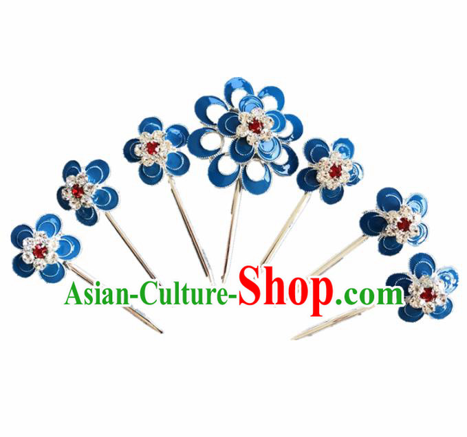 Chinese Traditional Peking Opera Diva Hair Accessories Ancient Hairpins for Women