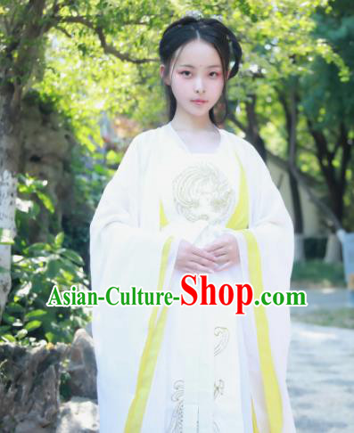 Chinese Ancient Palace Lady Hanfu Han Dynasty Imperial Concubine Queen Embroidered Historical Costumes