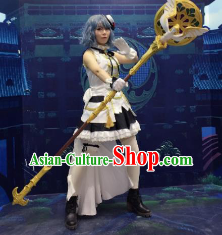 Top Grade Cosplay Costumes Female Swordsman Dress for Women