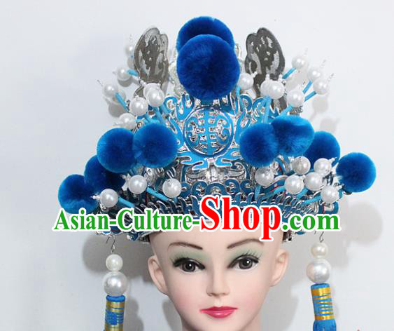 Chinese Traditional Peking Opera Niche Hat Ancient Eunuch Helmet for Men