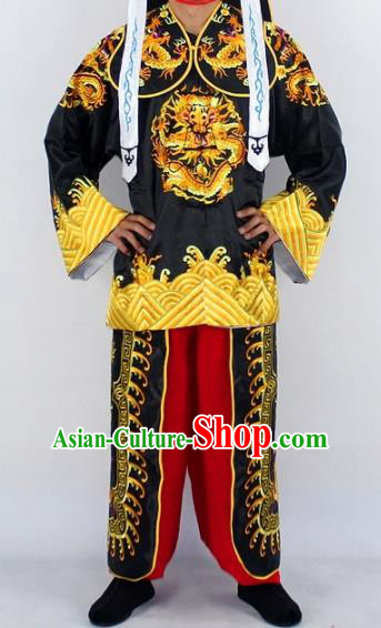 Traditional China Beijing Opera Costume and Hat Ancient Chinese Peking Opera Clothing Shoes